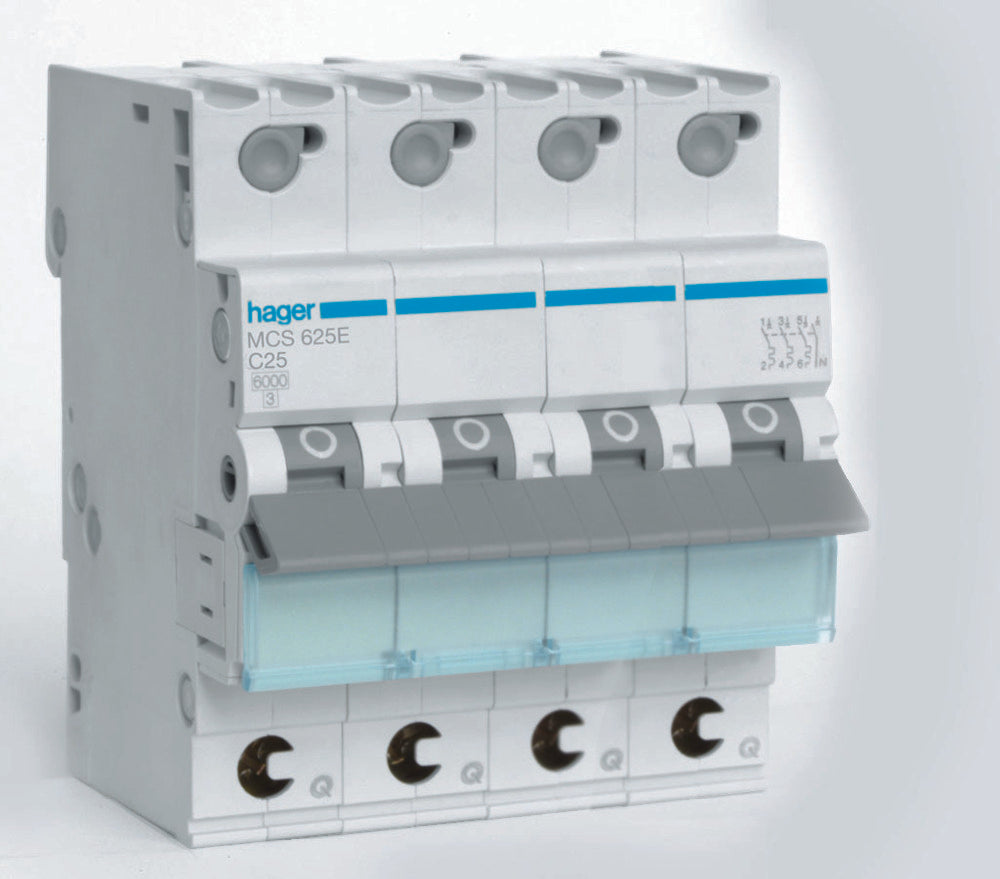 Interruptor Automático Hager Quickbusbar - MCS625E