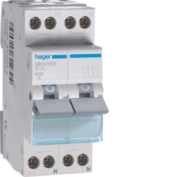 Interruptor Automático Hager MKN - MKN599