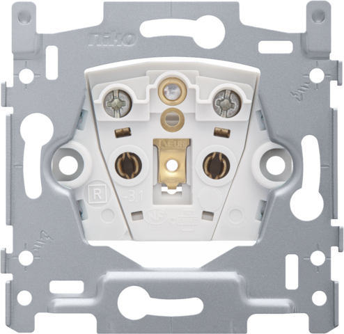 Enchufe de pared Niko Basic Element (WCD Switchgear) - 170-31200 [2 Piezas]