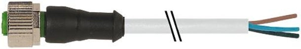 Cable de sensor/actor MURR con conector - 7000-12221-2341000