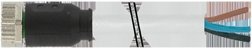 Cable sensor/actor MURR con conector - 7000-08061-2310500