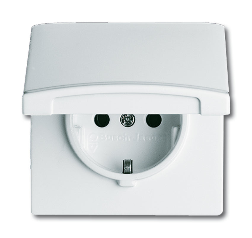 ABB Busch-Jaeger Enchufe De Pared Para Todo Tipo De Clima IP44 (Aparamenta WCD) - 2CKA002064A0306