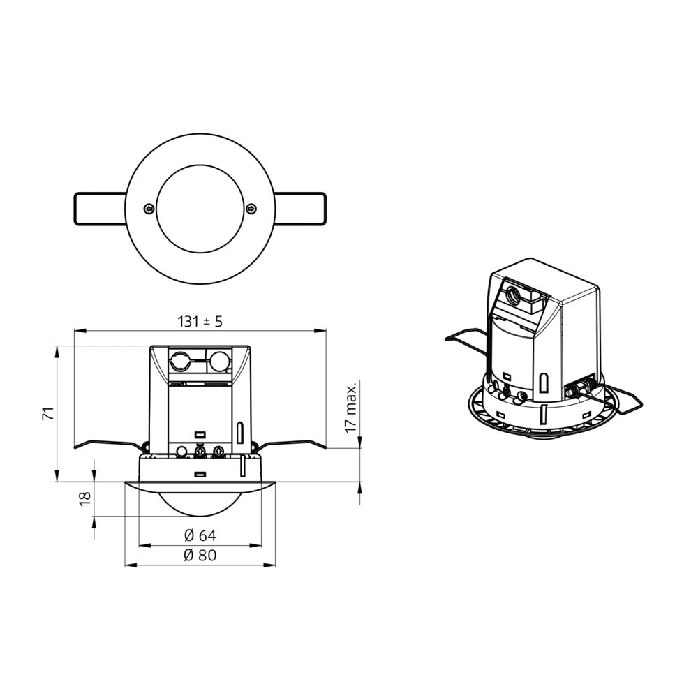 Interruptor de Movimiento BEG Luxomat (completo) - 92197