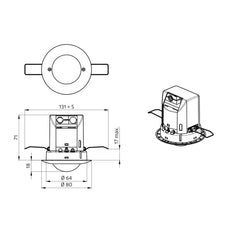 Interruptor de Movimiento BEG Luxomat (completo) - 92197