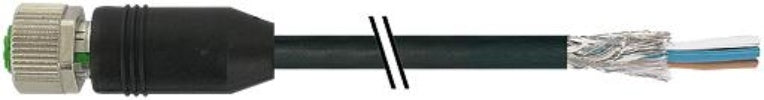Cable sensor/actor MURR con conector - 7000-13221-6431000