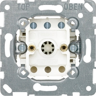 Interruptor de tres posiciones Merten System M de Schneider Electric - MTN317100
