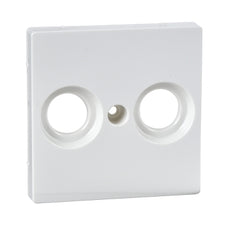 Placa de aparamenta insertable Merten System M de Schneider Electric - MTN4122-0319