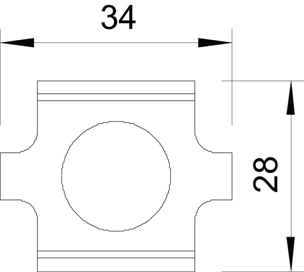 OBO GR-Magic Sistema de Soporte de Cable Conector - 6016634 [20 Piezas]