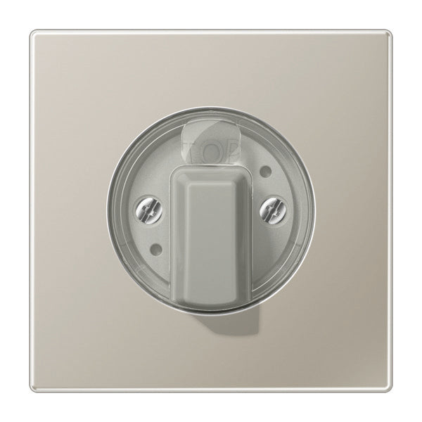 Jung Aluminio/Acero Dorado/Cromo Elemento De Control/Conmutador De Placa Central - ES1941