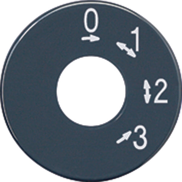 Elemento de control Jung/Conmutador de placa central - SKS1101-4 [5 piezas]