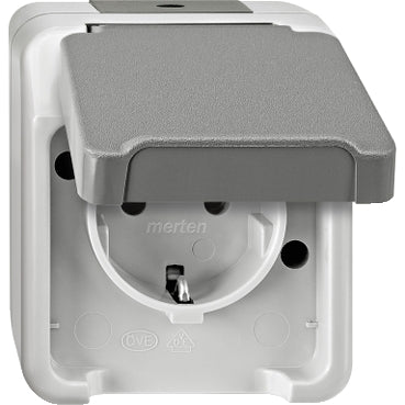 Toma De Pared Merten AQUASTAR De Schneider Electric (aparamenta WCD) - MTN2301-8029