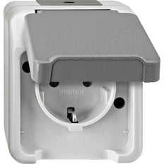 Toma De Pared Merten AQUASTAR De Schneider Electric (aparamenta WCD) - MTN2301-8029