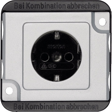 Schneider Electric Merten Toma De Pared Antivandálica (aparamenta WCD) - MTN2300-7060