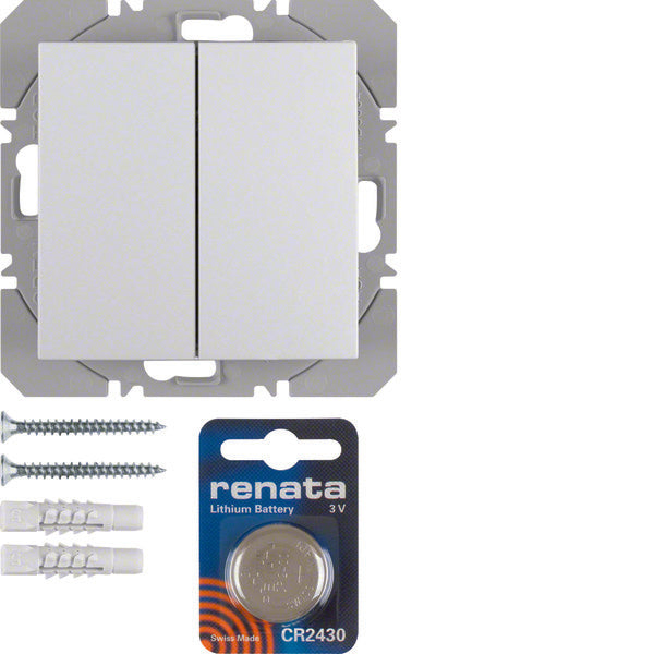 Hager Berker S.1/B.3/B.7 Transmisor manual/de pared Sistema Bus - 85656289