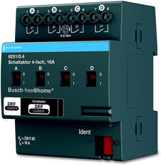 ABB Busch-Jaeger Busch-FreeAtHome Interruptor Actuador Sistema Bus - 2CKA006220A0023