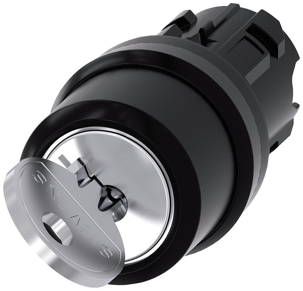 Elemento frontal del interruptor selector Siemens - 3SU10004BF010AA0