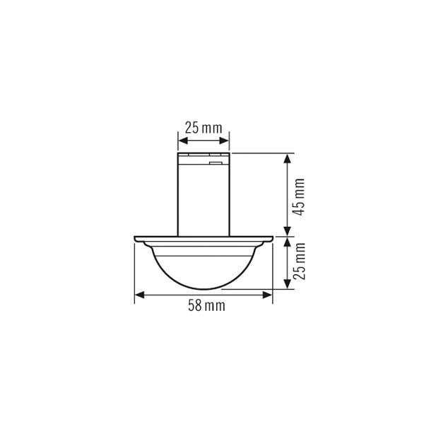 Mini interruptor de movimiento compacto ESYLUX (completo) - EP10426032