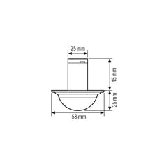 Mini interruptor de movimiento compacto ESYLUX (completo) - EP10426032