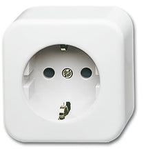 ABB Busch-Jaeger Enchufe De Pared Estándar De Montaje En Superficie (aparamenta WCD) - 2CKA002041A0173
