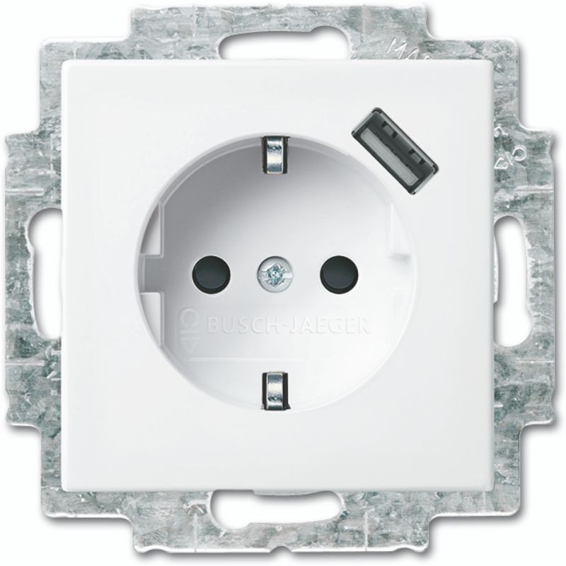 Toma De Pared ABB Busch-Jaeger Balance SI (Aparamenta WCD) - 2CKA002011A6237