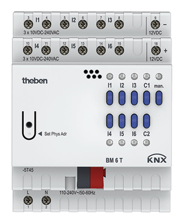 Sistema de bus de entrada binario Theben BM - 4940230
