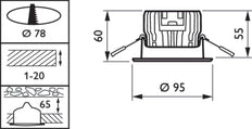 Philips Coreline Downlight/spotlight/floodlight - 38289699