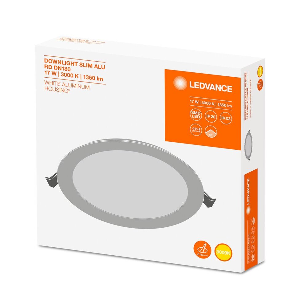 Ledvance Downlight Slim Downlight/Spotlight/Floodlight - 4058075063921