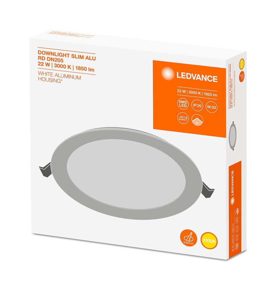 Ledvance Downlight Slim Downlight/Spotlight/Floodlight - 4058075064003