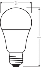 Lámpara LED Osram Parathom - 4058075594166