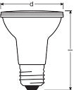 Lámpara LED Osram Parathom - 4058075607675
