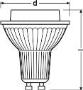 Lámpara LED Osram Parathom - 4058075608719