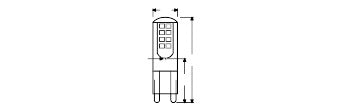 Lámpara LED Osram Parathom - 4058075626041