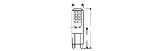Lámpara LED Osram Parathom - 4058075626041
