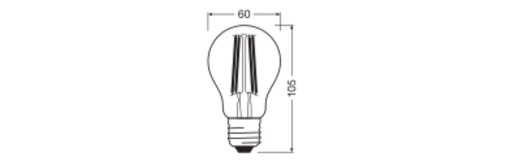 Bombilla LED Osram Vintage 1906 - 4058075293298