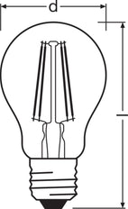 Bombilla LED Osram Vintage 1906 - 4058075293298