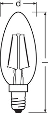 Bombilla LED Osram Vintage 1906 - 4058075293212
