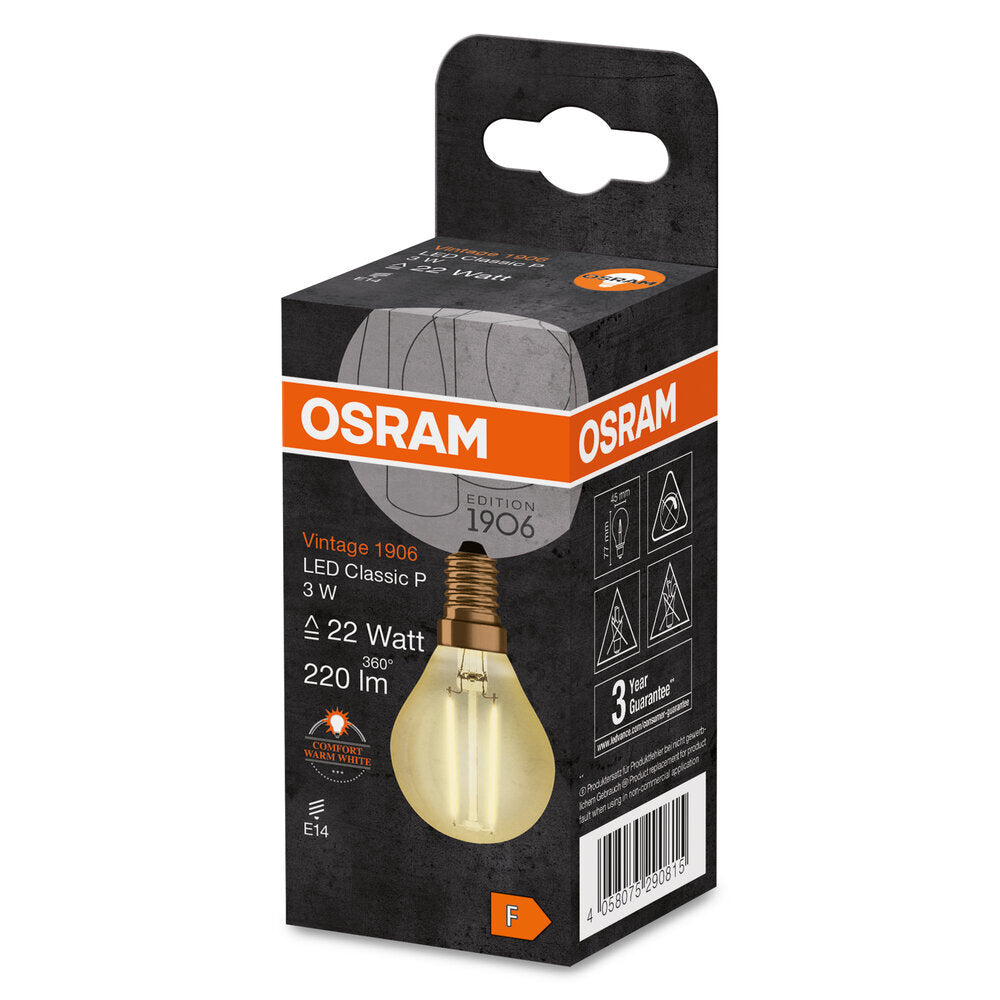 Bombilla LED Osram Vintage 1906 - 4058075290815