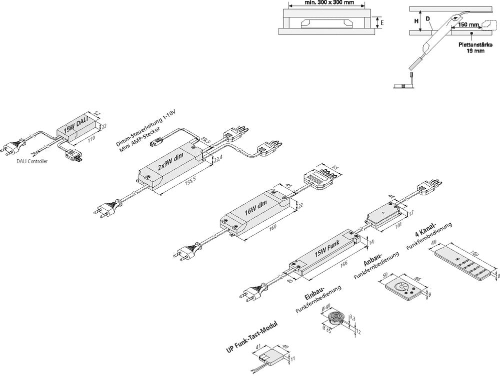 Hera LED Controlador LED - 61500300903