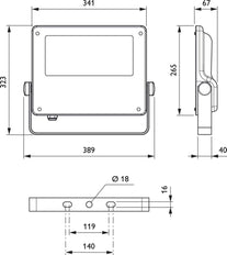 Philips Coreline Downlight/spotlight/floodlight - 45590300