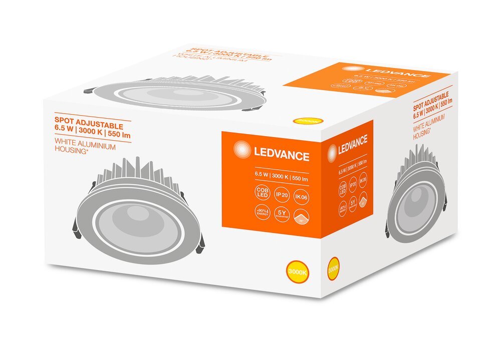 Ledvance Foco Downlight, Foco, Proyector - 4058075126909
