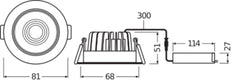 Ledvance Foco Downlight/Spotlight/Floodlight - 4058075127494