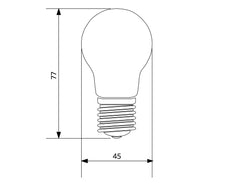 Lámpara LED de filamento Opple - 500010001600