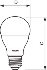 Philips CorePro LED-lamp - 49074700