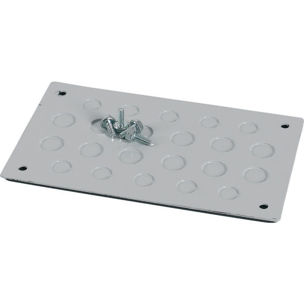 Eaton F3A IP66 Placa de brida metálica 12xM20 10xM16 - 187863
