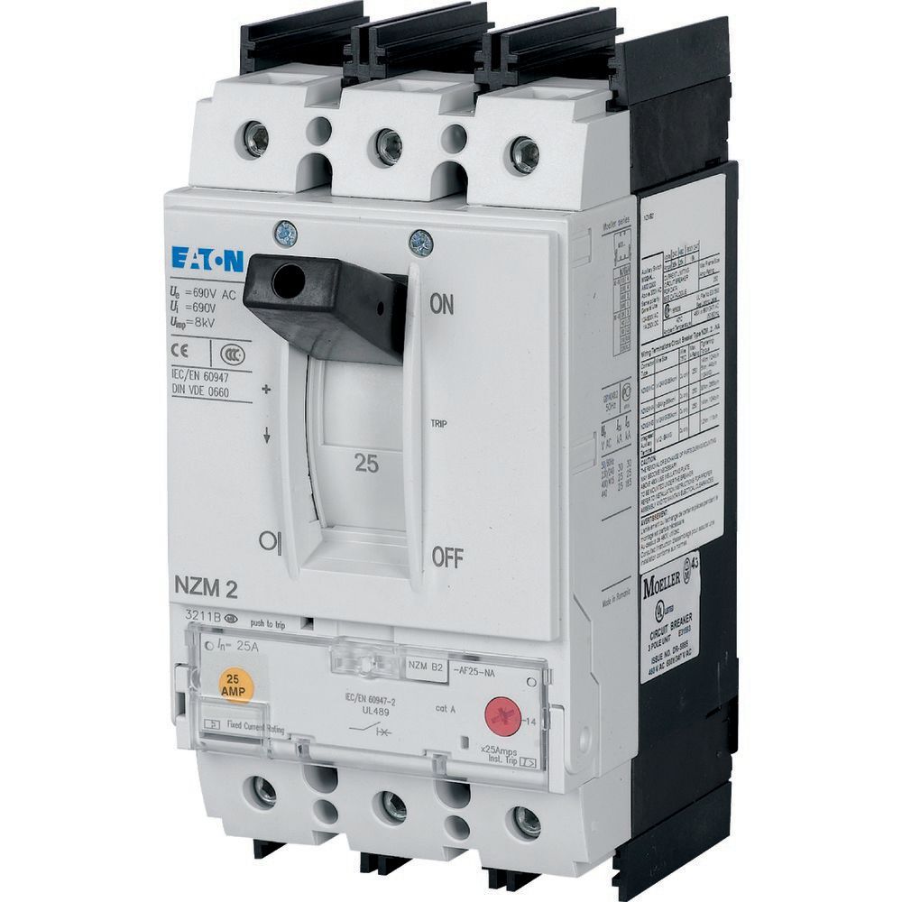 Eaton NZM2 3P 40A 25kA Interruptor automático UL/IEC - 269147