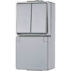 Jung WG600 Interruptor combinado con toma de corriente - 675 W