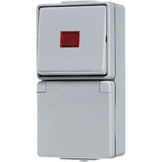 Interruptor combinado con lámpara de control WG600 de Jung - 676KOW