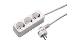 Toma De Corriente De Escritorio Martin Kaiser De 3 Vías Con Cable De 1,5m - 538ZL/15W/KWS