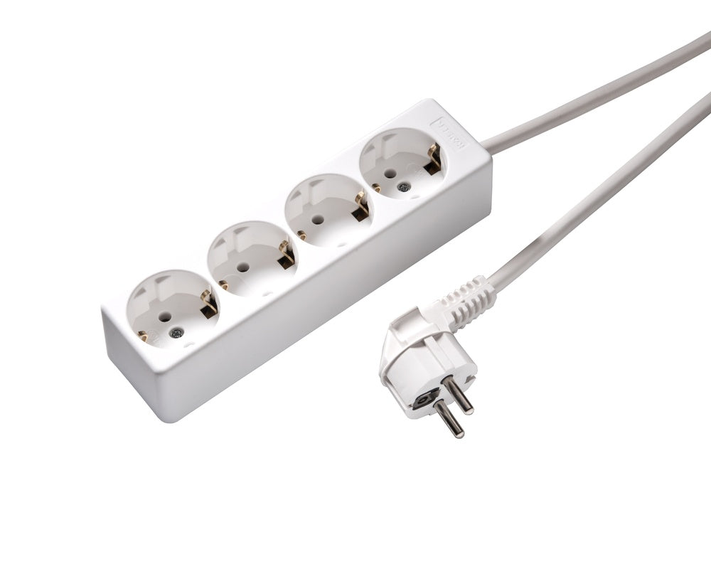 Toma De Corriente De Escritorio Martin Kaiser De 4 Vías Con Pin De Tierra - 541ZL/15W/KWS