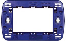 Marco de montaje de 3 módulos Bticino Living Light - BTLN4703 [2 piezas]